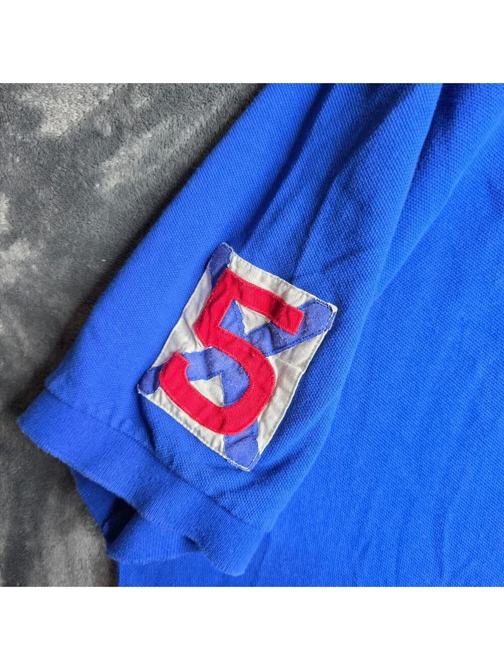 Polo Ralph Lauren Men Polo Shirt Size XXL Cotton Blue Big Pony Casual Preppy.